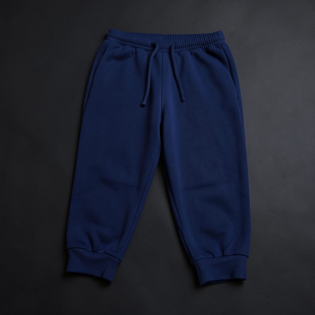 Brown shorts laid flat, casual warm-toned streetwear piece