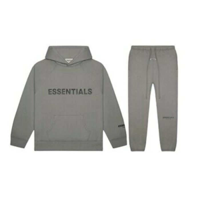 Fear Of God Essentials Tracksuit Gray